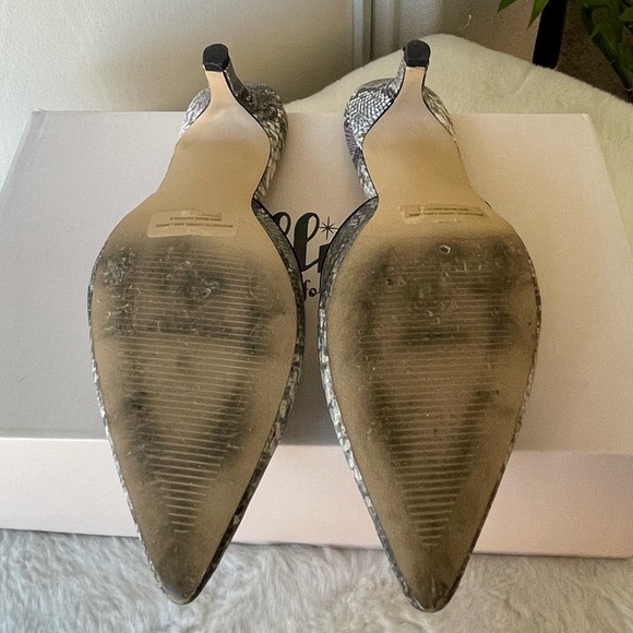 Callisto Essex Kitten Heel Pointed-Toe Mules - Picture 8 of 10